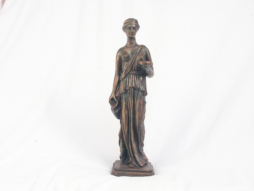Figur der griechischen göttin - der,