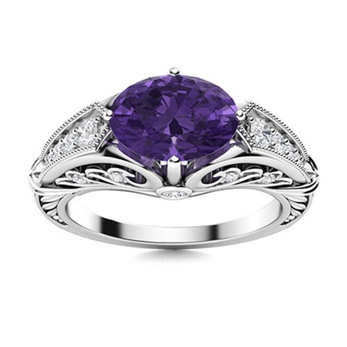 Horizontaler ring ovale form - horizontaler,