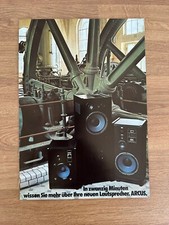Arcus Lautsprecher  TM-1000II Prospekt / Katalog - TM 30 - TM 50