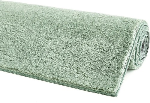 Flauschiger teppich salbei - flauschiger,