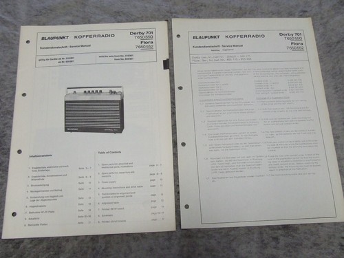 Schaltplan service manual für - manual,