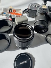 Konica Hexanon AR 85mm f/1.8 +