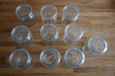 10 Einweckgläser mit