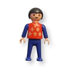 Playmobil Figur Kind Ritter Helm Rüstung Burg Mittelalter Junge Figur