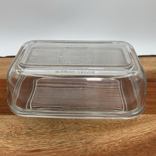 Arcoroc France Butterdose mit