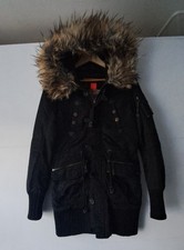 Khujo Wintermantel Mantel Parka schwarz Gr. L (M)