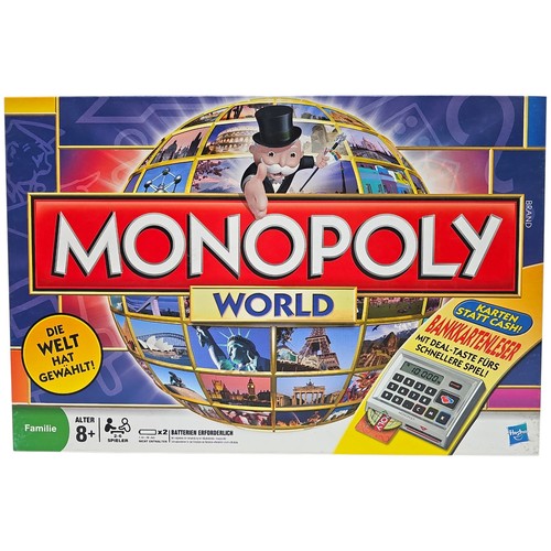 Monopoly world brettspiel - world,