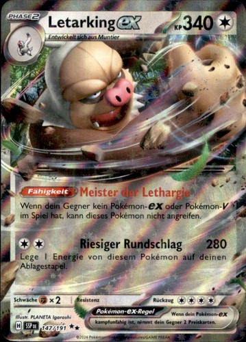 Pokemon 147 191 letarking - 147/191, ex