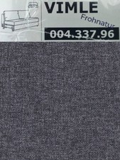 Ikea VIMLE Bezug für 2er Bettsofa-Element Gunnared mittelgrau 004.337.96 NEU OVP