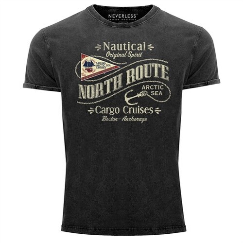 Herren vintage shirt north - shirt,