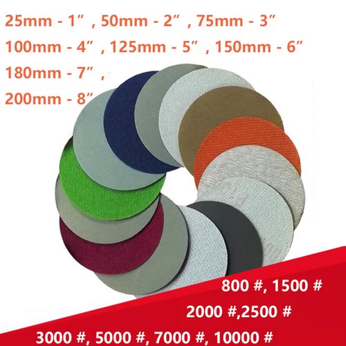 8 klett schleifscheibe - 1",