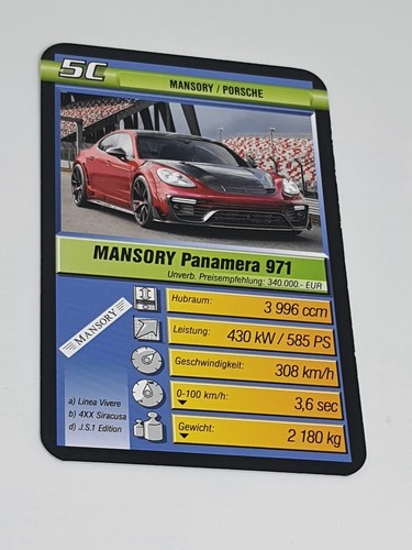 Mansory panamera 971 car - ,