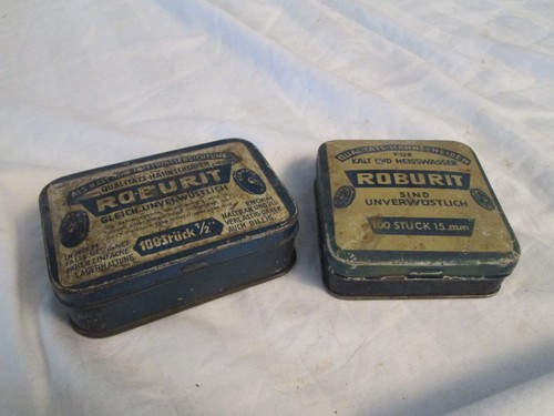 Alte roburit hahnscheiben - 2x,