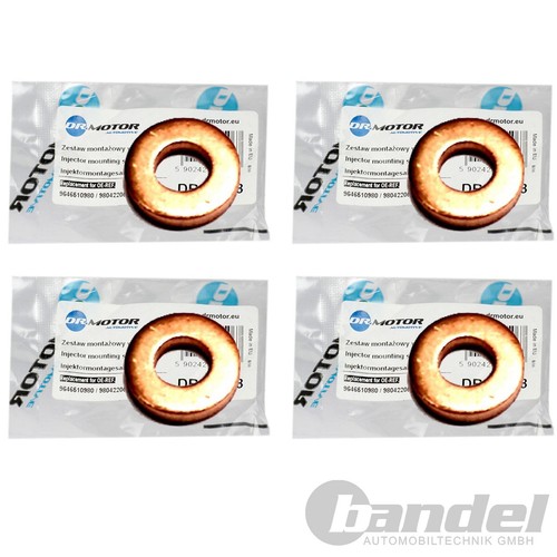 4xdichtring einspritzdüse - 4xdichtring,