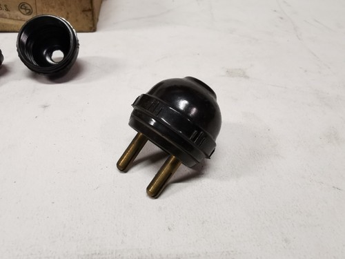 10x antike bakelit netzstecker - antike,