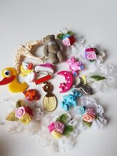 17tlg, DDR Anstecker Pin Zopfhalter Set Kinder Vintage  Ostalgie 