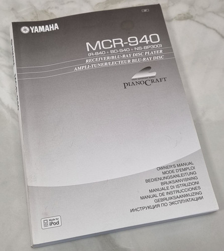 Yamaha mcr 940 - yamaha, mcr-940