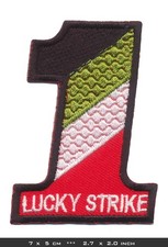 Lucky strike aufnäher - lucky,