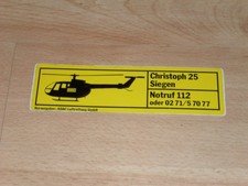 ADAC Luftrettung Aufkleber