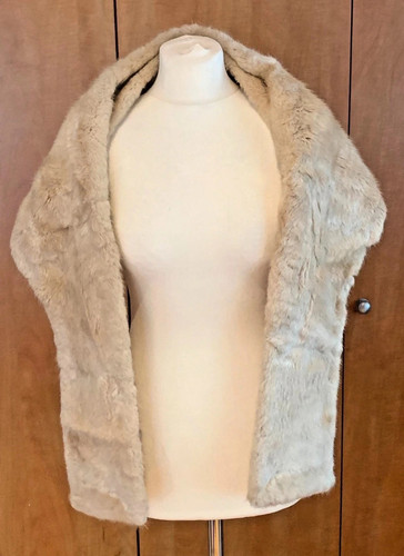 Vintage kunstfell creme arktis - kunstfell,