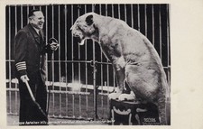 Zirkus Schneider Foto-AK uralt