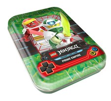Blue Ocean Lego® Ninjago Serie 5  Tin Box Grün / Limitierte Karte+Sammelkarten 