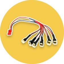Ladekabel 6x JST-XH JST Minium