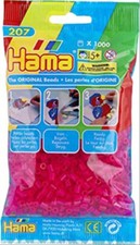 HAMA Perlen Neon Fuchsia 1.000