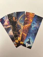 5 x Beautiful Bookmarks with