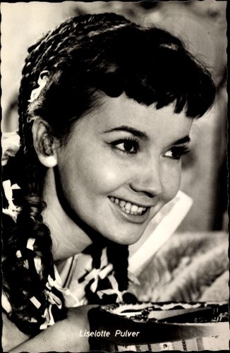 Schauspielerin liselotte - ak,
