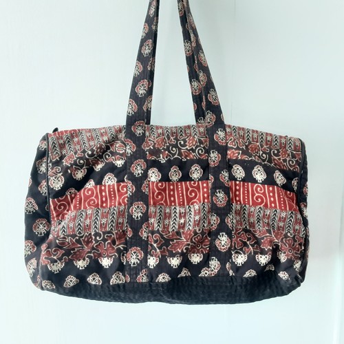 Vintage patchwork tasche groß - patchwork,
