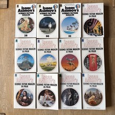 12x Isaac Asimov Science Fiction Magazin Heyne, 28, 30, 32, …. Wolfgang Jeschke
