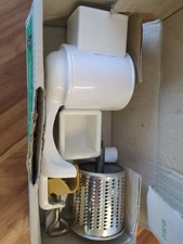 Jupiter Rohkostreibe / Käsereibe / Nußmühle  Model 505. Emaille Weiß. Top Zust.