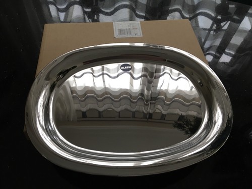 Alessi servierplatte edelstahl - servierplatte,