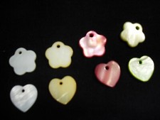 Knöpfe Anhänger Perlmutt