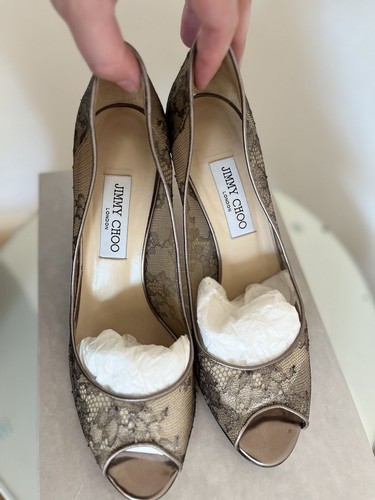 Jimmy choo peep toe pumps - jimmy,