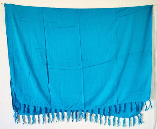 Pareo tuch sarong türkis - pareo,