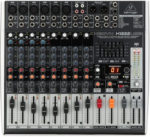 Behringer xenyx x1222usb mixer - x1222usb,