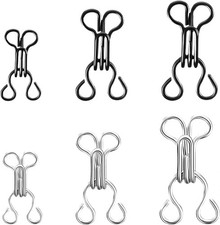 12 Set Nähen Haken und Ösen