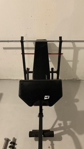 Verstellbare hantelbank inkl - hantelbank,