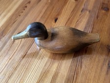 Alte antike Lock-Ente Handarbeit mit Messing Schnabel