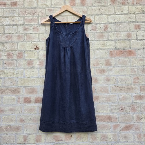 The white company leinenkleid - white,