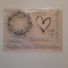 Clear Silikon Stempelset