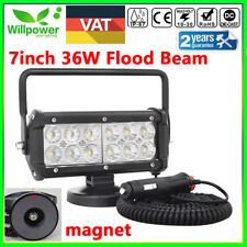 Led arbeitsscheinwerfer mit magnetfuß 12V 24V 36W led flutstrahler Auto Quadrat