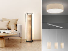 Leinenstoff Nachttischlampen &