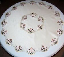 Tischdecke Weihnachten Beige