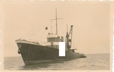 Luftwaffe Kriegsschiff Flugsicherungsschiff Kriscan II in See WK II