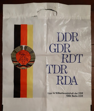 DDR-Plastiktüte der Liga für Völkerfreundschaft
