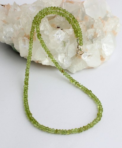 Peridot kette edelsteinkette - kette,