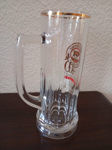 Bierglas gold ochsen ulms - bierglas,
